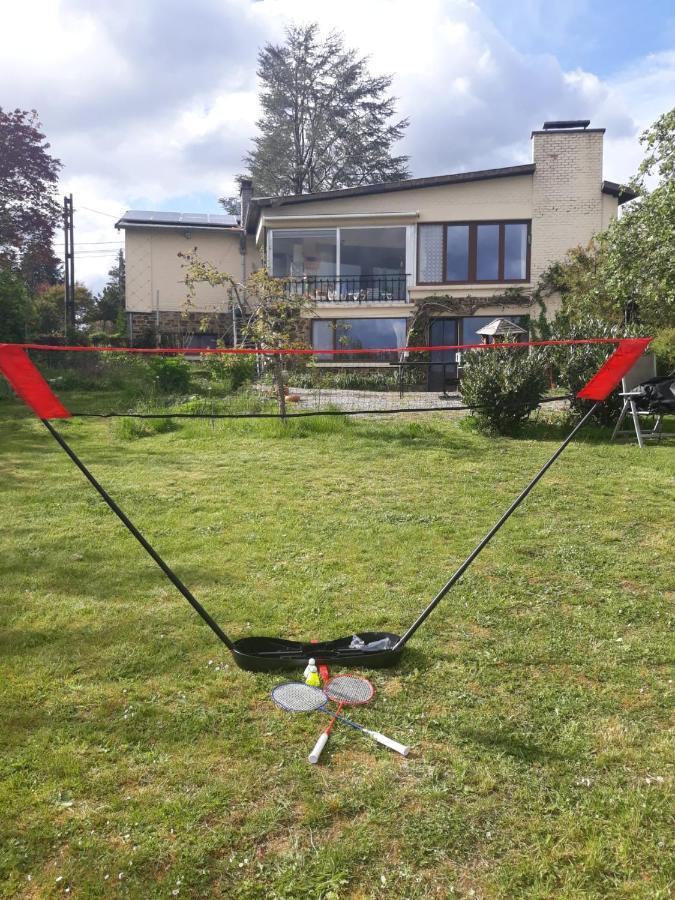 Dinant La Bergeronnette Avec La Chaleur Du Feu De Bois Et Le Jardin Villa Exterior photo
